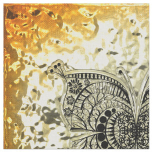 Butterfly Art 59A-59B Colour Custom Fabrics Fabric