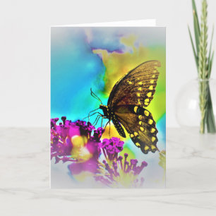 Butterfly / Art, card