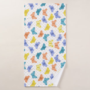 Butterfly Art Ideas Bath Towel