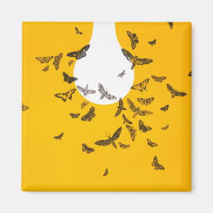 Butterfly Art Unedited Vintage Photos Monarch Butt Magnet