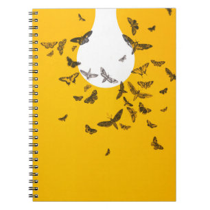 Butterfly Art Unedited Vintage Photos Monarch Butt Notebook