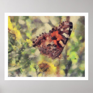 Butterfly Artwork Poster