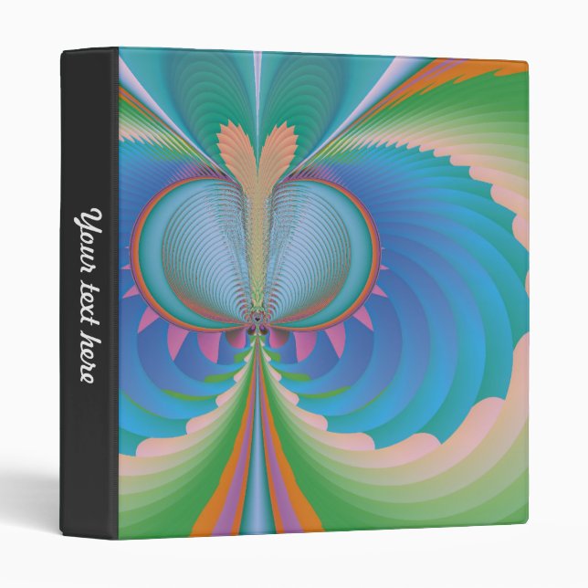 Butterfly Avery Binder (Front/Spine)