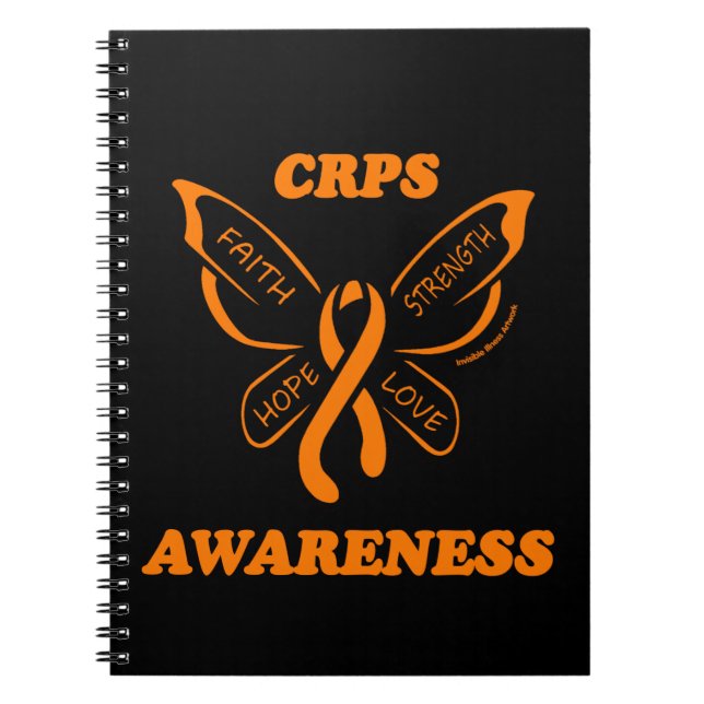 Butterfly/Awareness...CRPS Notebook (Front)