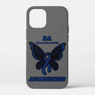 Butterfly/Awareness...Rheumatoid Arthritis iPhone 12 Mini Case