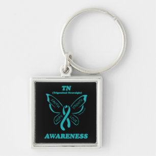 Butterfly/Awareness...TN Keychain