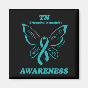 Butterfly/Awareness...TN Magnet