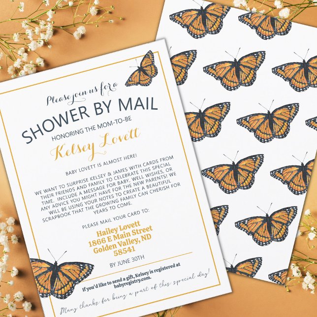 Butterfly Baby Card Shower by Mail (Creator Uploaded)