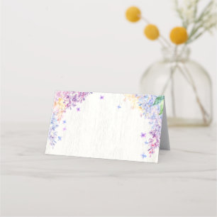 Butterfly Baby Shower Food Labels or Place Cards