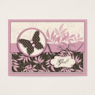 Butterfly Baby Thank You Notecard