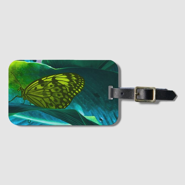 Butterfly bag tag (Front Horizontal)