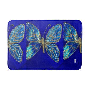 Butterfly Bath Mat