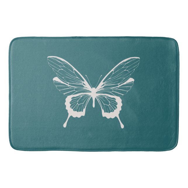 Butterfly Bath Mat (Front)