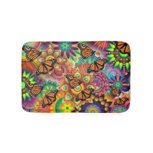 Butterfly Bath Mat