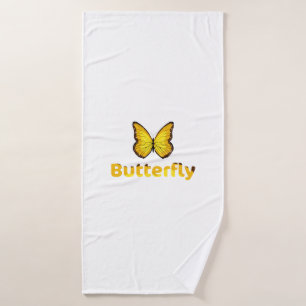 Butterfly Bath Towel