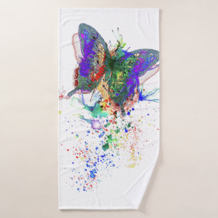 Butterfly Bath Towel Set