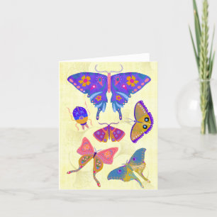 Butterfly Beauties BLANK Greeting Card