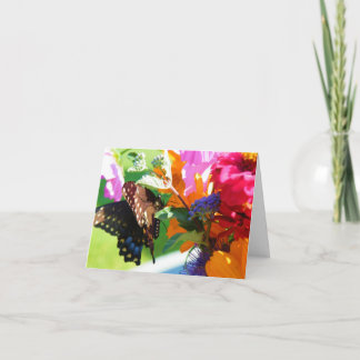 Butterfly Beauty Get Well Greeting Card