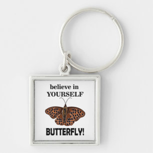 Butterfly Believe In Yourself Butterfly Keychain