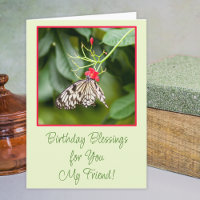Butterfly Birthday Blessings