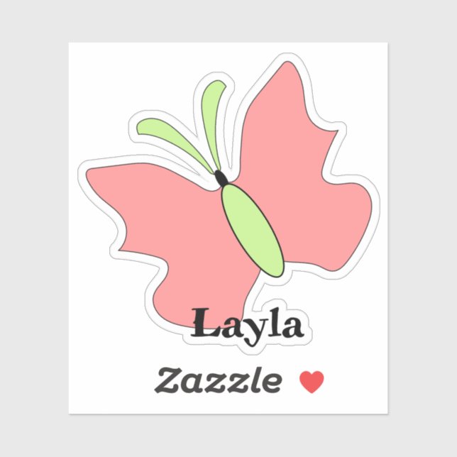 Butterfly Birthday Custom Cut Vinyl (Sheet)
