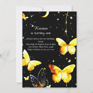 Butterfly Birthday Invitation
