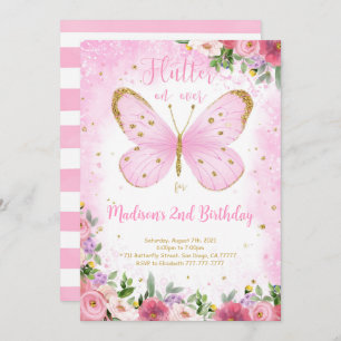 Butterfly Birthday Invitation