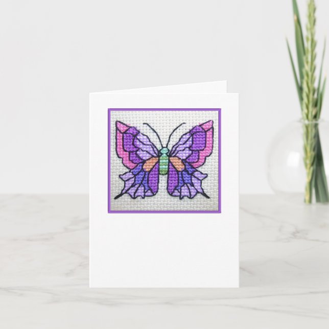 Butterfly blank notecard 03 (Front)