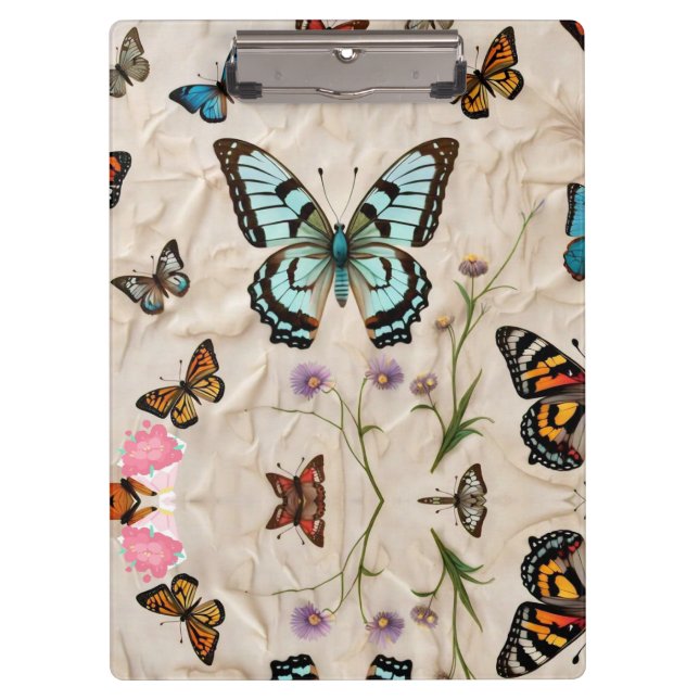 "Butterfly Bliss" Clipboard (Front)