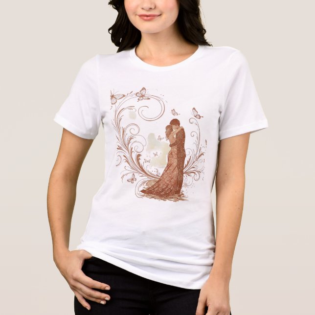 Butterfly Bliss Romantic Tee (Front)