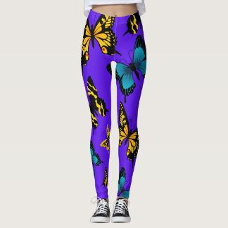 Butterfly Bloom Leggings: Dance with Elegance Leggings