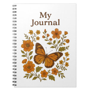 🦋 Butterfly Blossoms Planner 🌸 Notebook