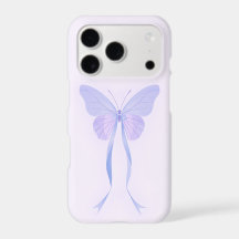 Butterfly Blue iPhone Case | Soft Coquette
