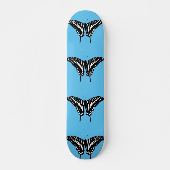 BUTTERFLY BLUE SKATEBOARDS (Front)