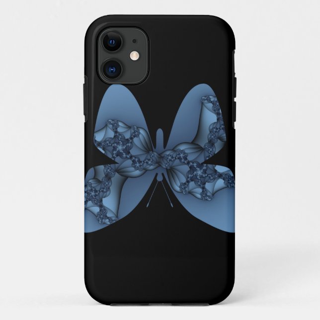 Butterfly Blues Case-Mate iPhone Case (Back)