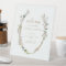 Butterfly Boho Foliage Wreath Welcome Sign