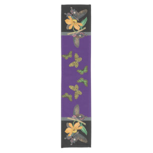 Butterfly Bonanza - Watercolor Butterflies Short Table Runner