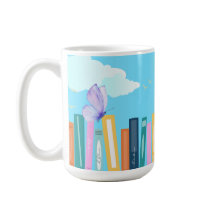 Butterfly Books Coffee Mug