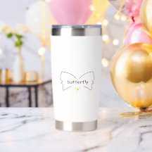 Butterfly bottle of water gym