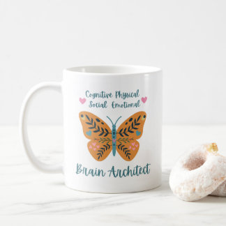 Butterfly Brain Architect Mug