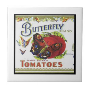 Butterfly Brand Tomatoes Tile
