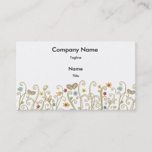 Butterfly Breezes Business Card
