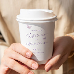Butterfly Bridal Shower  Paper Cups