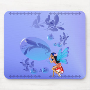 Butterfly Bubbles Mousepad