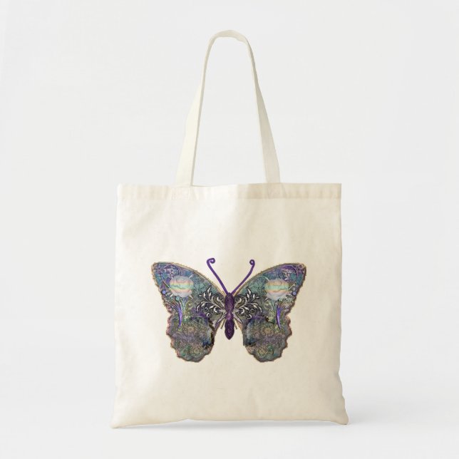 Butterfly Budget Tote Bag (Front)