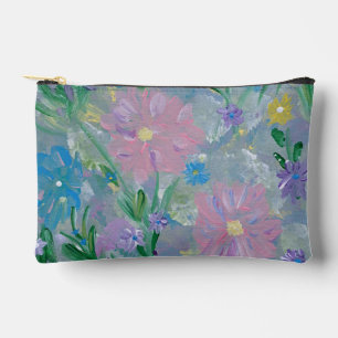Butterfly Bush Floral Accessories Pouch