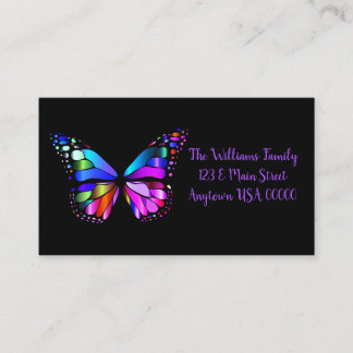 Butterfly Business Card