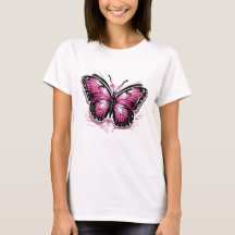 Butterfly Butterflies Colourful Pink Fuchsia Colou
