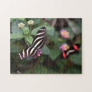 Butterfly Butterflies Nature Photography Garden Jigsaw Puzzle