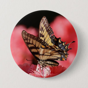 Butterfly Button Pin